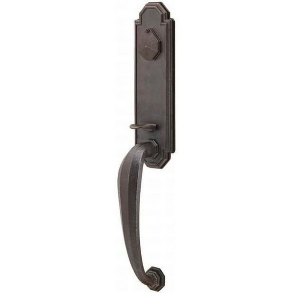 Emtek Medium Bronze Handleset 471222PTMB 471222PTMB Zoro
